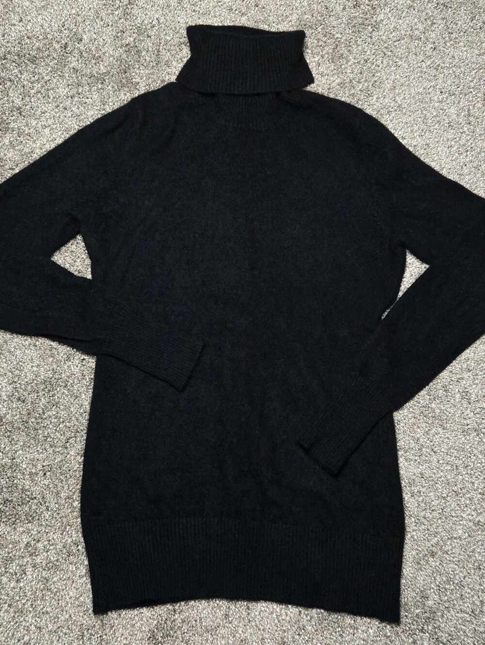 Hayden Pure Cashmere Turtleneck Black Pullover Black Sweater M